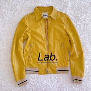 Lab. Mens leather jacket bought in Italy. Leather. Size S